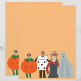 ハロウィーントリックまたはコスチュームスクラップブック