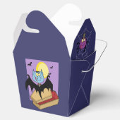 ハロウィーントリックまたはトリートカフェボックスがパーソナライズ フェイバーボックス (オープン)