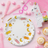 ハロウィーントリックまたはトリートキャンディクラシックパーティー ペーパープレート (パーティー)