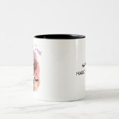 ハロウィーントリックまたはトリートケーキポップ ツートーンマグカップ (中央)