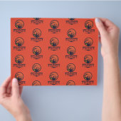 ハロウィーントリックまたはトリートスクラップブック紙 チラシ (手)