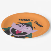 ハロウィーントリックまたはトリートセサミストリート ペーパープレート (アングル)