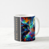 ハロウィーントリックまたはトリートバッグ – 両面 コーヒーマグカップ (正面右)