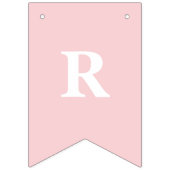 ハロウィーントリックまたはトリートピンクカボチャとクモ バンティングフラッグ (第3の旗)