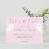 ハロウィーントリックまたはトリート幽霊 招待状 (スタンド正面)