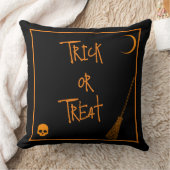 ハロウィーントリックまたはトリート クッション (ブランケット)