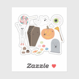 ハロウィーントリックまたはトリート シール