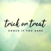 ハロウィーントリックまたはトリート | ドモダンア ウィンドウサイン (シート3)