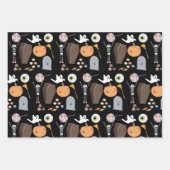 ハロウィーントリックまたはトリート ラッピングペーパーシート (正面2)