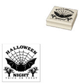 ハロウィーントリックまたはトリート ラバースタンプ (押印)