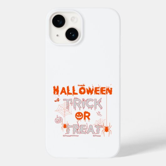 ハロウィーントリックまたはトリート Case-Mate iPhoneケース (裏面)