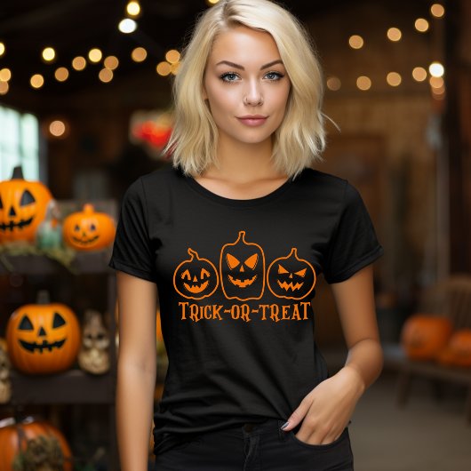 ハロウィーントリックまたはトリートTシャツ Tシャツ