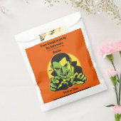 ハロウィーントリックまたはパーソナライズ名を扱う フェイバーバッグ (封をした状態)