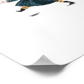 ハロウィーントリックまたは子供の休日を扱う ポスター (角)