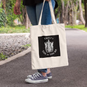 ハロウィーントリックまたは怖いスケルトンの不気味治療 トートバッグ