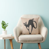 ハロウィーントリックまたは怖い猫の膝を治療 クッション (椅子)