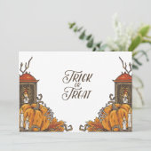 ハロウィーントリックまたは扱い不気味な招待状 招待状 (スタンド正面)