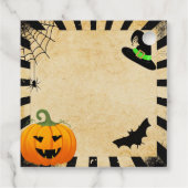 ハロウィーントリックまたは治療 フェイバータグ (裏面)