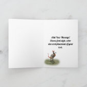 ハロウィーントリックまたは海賊ダックの治療 カード (内部)