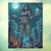 ハロウィーントリートまたはゾンビガールフレンドw脳 ウィンドウサイン (シート3)