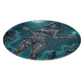 ハロウィーントリートまたはゾンビガールフレンドw脳 カッティングボード (角)