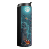 ハロウィーントリートまたはゾンビガールフレンドw脳 タンブラー (回転左)