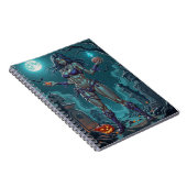 ハロウィーントリートまたはゾンビガールフレンドw脳 ノートブック (右側)