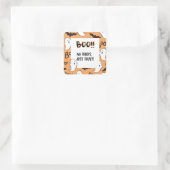 ハロウィーントリートギフトラベル スクエアシール (バッグ)