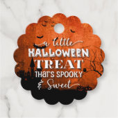 ハロウィーントリートホカスポカスメッセージカード フェイバータグ (正面)