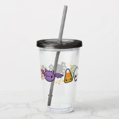 ハロウィーントリート アクリルタンブラー (裏面)