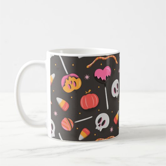 ハロウィーントリート コーヒーマグカップ (左)
