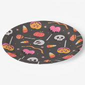 ハロウィーントリート ペーパープレート (アングル)