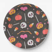 ハロウィーントリート ペーパープレート (正面)