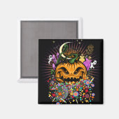 ハロウィーントリート マグネット (正面/裏面)