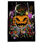 ハロウィーントリート ミディアムペーパーバッグ (裏面)