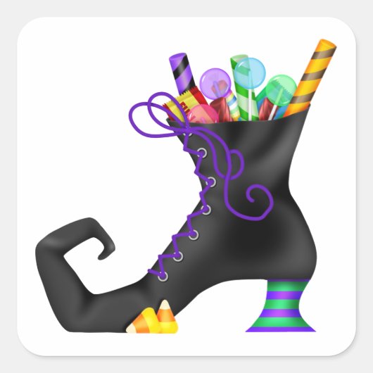 ハロウィーントリート – SRF スクエアシール (正面)