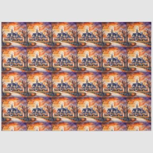 ハロウィーントレンディーパンプキンオータムコレクション 薄葉紙 (正面)