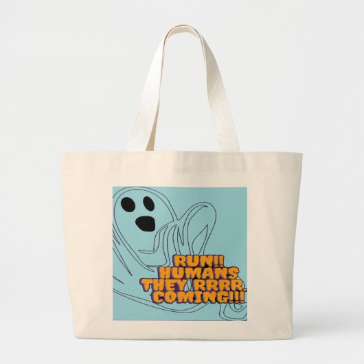 ハロウィーントートバッグ05 ラージトートバッグ (正面)