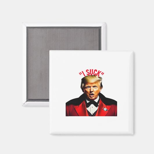 ハロウィーンドおもしろいナルドアンチ – 政治 マグネット (正面/裏面)