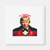 ハロウィーンドおもしろいナルドアンチ – 政治 マグネット (正面)