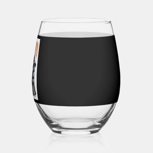 ハロウィーンドイツの羊飼い.jpg ステムなしワイングラス (左)