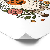 ハロウィーンドイツショートポインタ ポスター (角)