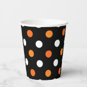 ハロウィーンドット 紙コップ (裏面)