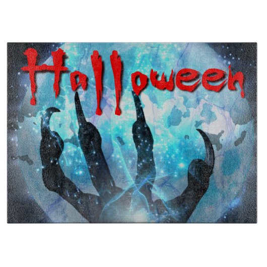 ハロウィーンドラゴンクロー カッティングボード (正面)