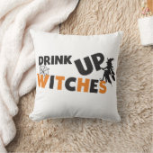 ハロウィーンドリンクアップウィッチ装飾用クッション クッション (ブランケット)