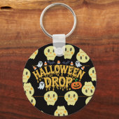 ハロウィーンドロップ キーホルダー (裏面)