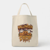 ハロウィーンドロップ トートバッグ (裏面)
