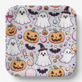 ハロウィーンドードレス ペーパープレート (正面)