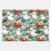 ハロウィーンドードレス ラッピングペーパーシート (正面3)