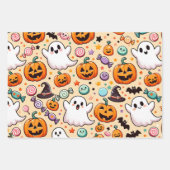 ハロウィーンドードレス ラッピングペーパーシート (正面2)